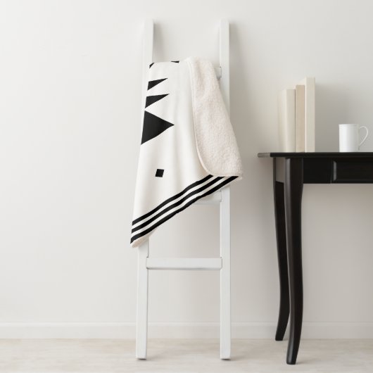 Schwarzweiss-Südwestentwurf Sherpadecke (Beispiel)