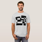 Schwarzweiss T-Shirt (Vorne ganz)