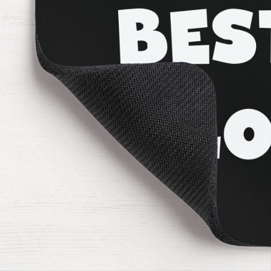 Schwarzweiss-T - Shirts des Gut-est Lola der Welt Mousepad (Ecke)