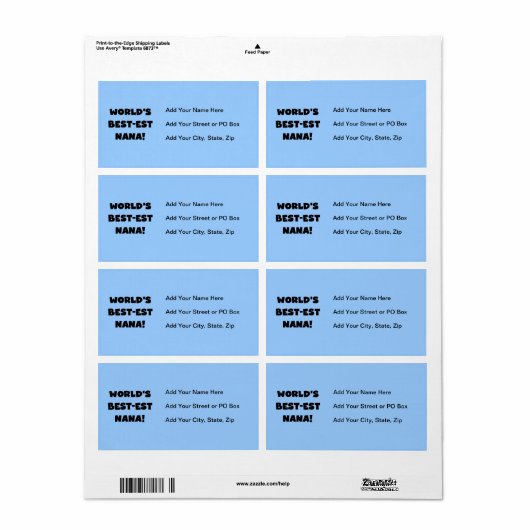 Schwarzweiss-T - Shirts des Gut-est Nana der Welt (Vorne)