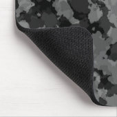 Schwarzweiss-Tarnungs-Mausunterlage Mousepad (Ecke)