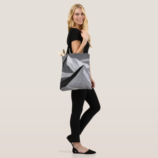 Schwarzweiß Tasche (Am Model)