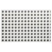 Schwarzweiss-Tatzen-Druck-Muster-Gewebe Stoff (Yard (91,4 cm))