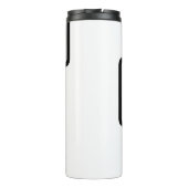 Schwarzweiß Thermosbecher (Rückseite)