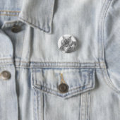 Schwarzweiß-Tiger Button (Beispiel)