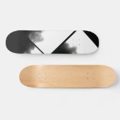 Schwarzweiss-Tinten-Blick-Plattform kundengerecht Skateboard (Horizontal)