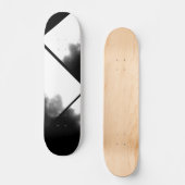 Schwarzweiss-Tinten-Blick-Plattform kundengerecht Skateboard (Vorderseite)