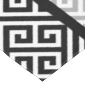 Schwarzweiß Tischdecke (Schrägansicht)