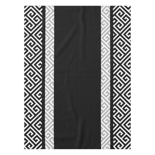 Schwarzweiß Tischdecke (Vorderseite)