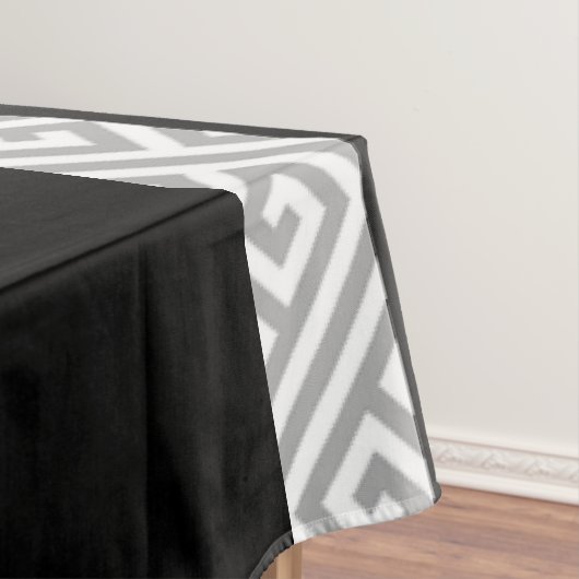 Schwarzweiß Tischdecke (Beispiel)