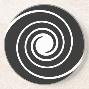 Schwarzweiss-Torsion Untersetzer