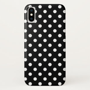 Schwarzweiss-Tupfen iPhone X Case-Mate iPhone Hülle