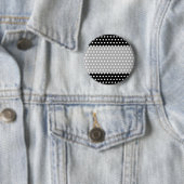 Schwarzweiss-Tupfen-Muster. Spotty. Button (Beispiel)