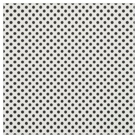 Schwarzweiss-Tupfen-Muster Stoff (Muster)
