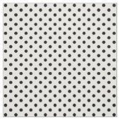 Schwarzweiss-Tupfen Stoff (Muster)