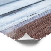 Schwarzweiß-Tuxedo-Foto Poster (Ecke)