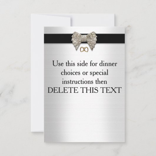 Schwarzweiß-uAwg Einladung (Rückseite)