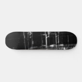 Schwarzweiß und Weißbild Skateboard (Horizontal)