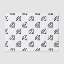 Schwarzweiss-Version des Diamanten