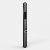 Schwarzweiß-weißer Zellschutz, Schiffe Case-Mate iPhone Hülle (Hinten/Rechts)