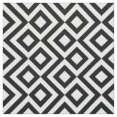 Schwarzweiss-Windungs-geometrisches Muster-Gewebe Stoff (Muster)