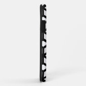 Schwarzweiss-Würfel-Muster Case-Mate iPhone Hülle (Hinten/Rechts)