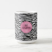 Schwarzweiß-Zebra Kaffeetasse (Mittel)