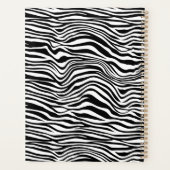 Schwarzweiß-Zebra Planer (Rückseite)