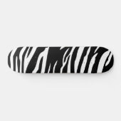 Schwarzweiß Zebra Print Animal Mini Skateboard (Horizontal)