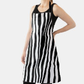 Schwarzweiß-Zebra Schürze (InSitu)