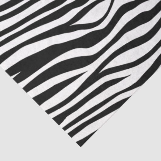 Schwarzweiß-Zebra Seidenpapier (Ausschnitt)