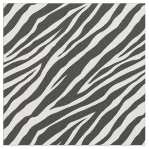 Schwarzweiß-Zebra Stoff