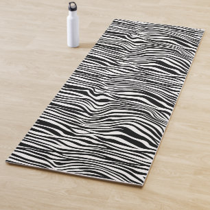 Schwarzweiß-Zebra Yogamatte