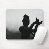 Schwarzweiss-Zen Mousepad (Mit Mouse)