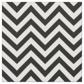 Schwarzweiss-Zickzack Stripes Zickzack Muster Stoff (Nahaufnahme)