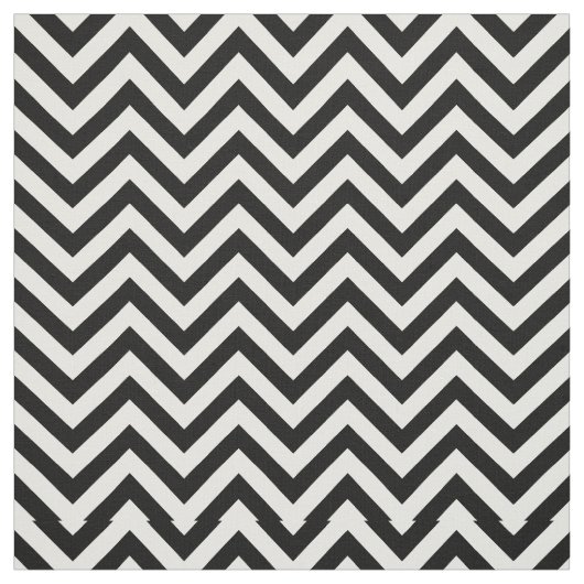 Schwarzweiss-Zickzack Stripes Zickzack Muster Stoff (Muster)