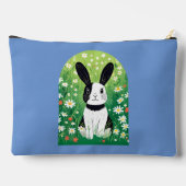 Schwarzweiß Zubehörtasche (Rückseite)