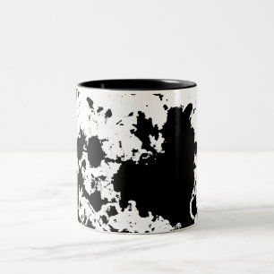 Schwarzweiß Zweifarbige Tasse