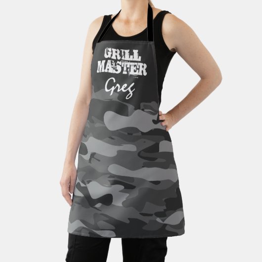 Schwarzweißarmee Tarngrillmeister GRILLEN Schürze (InSitu)