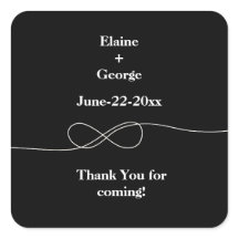 Schwarzweißaufkleber