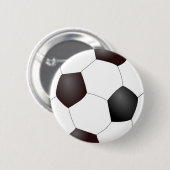 Schwarzweißball Button (Vorne & Hinten)