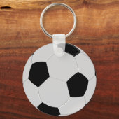 Schwarzweißball Schlüsselanhänger (Vorderseite)