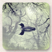 Schwarzweißballon auf einem Set der Untersetzer (Vorderseite)