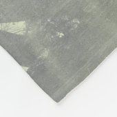 Schwarzweißballon auf einer Seeschwalbe Fleecedecke (Ecke)