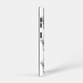 Schwarzweißballschuhe Samsung Galaxy Hülle (Rechte Seite)