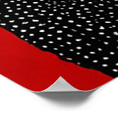 Schwarzweißbären Poster (Ecke)