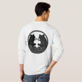 Schwarzweißbären T-Shirt (Schwarz voll)