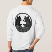 Schwarzweißbären T-Shirt (Rückseite)