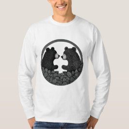 Schwarzweißbären T-Shirt