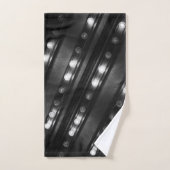 Schwarzweißbeleuchtung Badhandtuch Set (Handtuch)